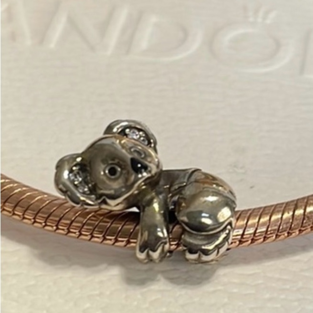 Pandora Koala 🐨 Bear Charm with CZ ears